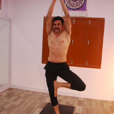 Yoga asanas practice at YSSARC (8)