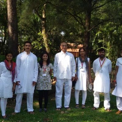 Yoga ceremony at kavalyadham lonavala University at Pune Maharashtra (2)